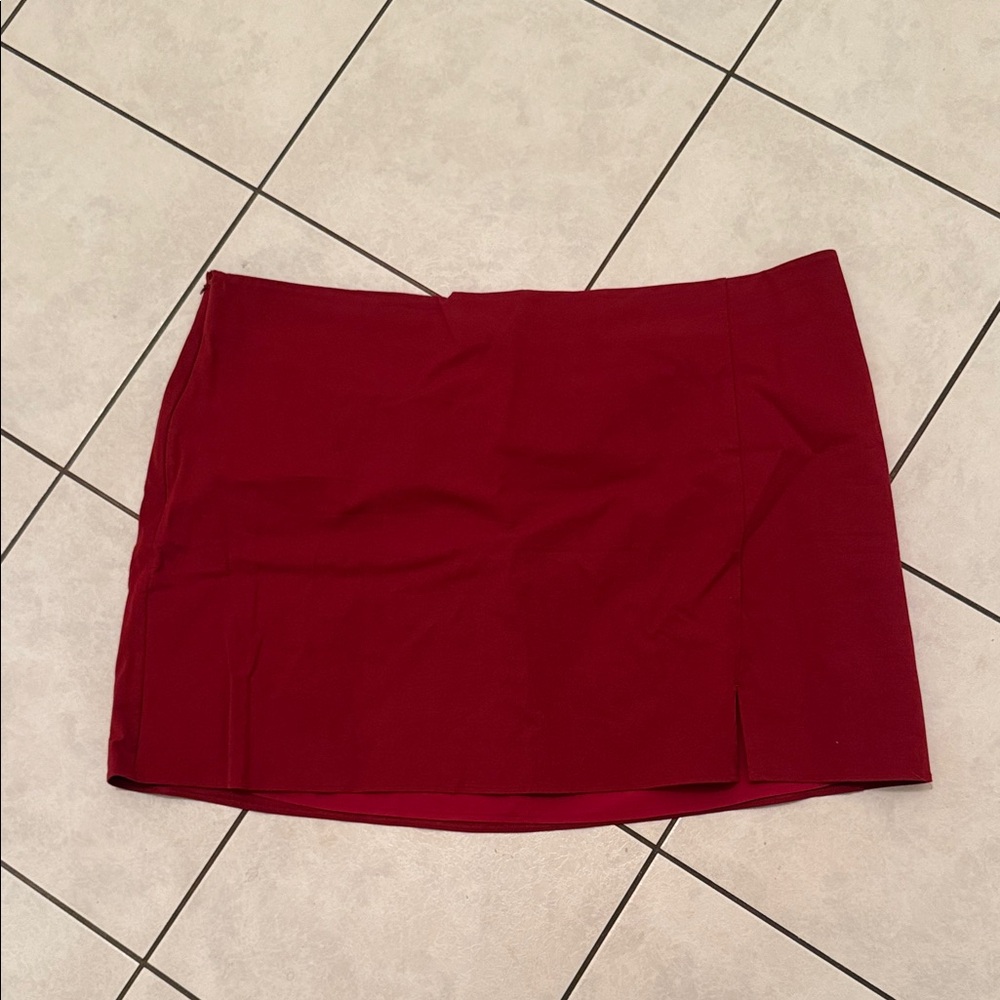 Old Navy Red Mini Skirt